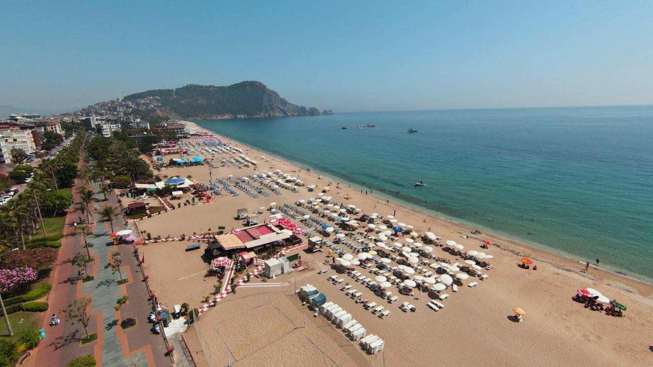 Hedef Kleopatra Otel Alanya Extérieur photo